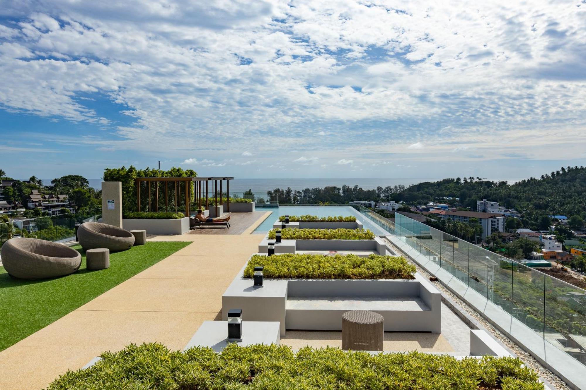Sea View 1-Br 36 M2 Panora Surin By Holy Cow Apartment ภายนอก รูปภาพ