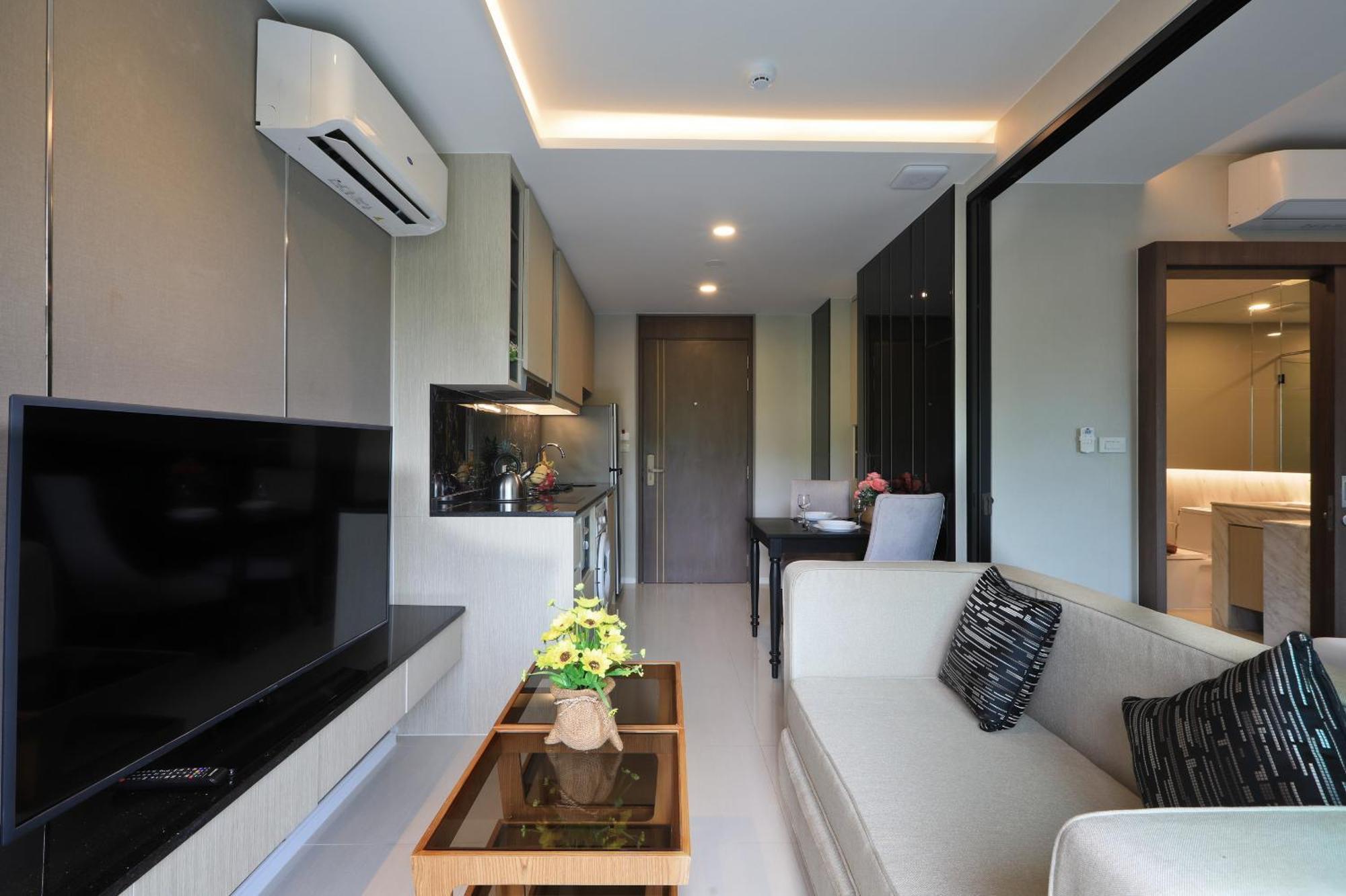 Sea View 1-Br 36 M2 Panora Surin By Holy Cow Apartment ภายนอก รูปภาพ